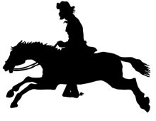 Horse Galloping Silhouette