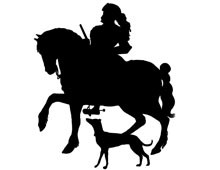 Knight on a HOrse Clipart