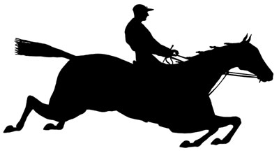 Show Jumping Horse Silhouette